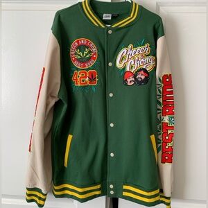 New Cheech & Chong Letterman’s Jacket XL